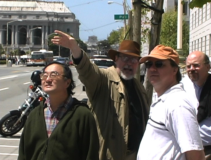 Don Herron hosting The Dashiell Hammett Tour