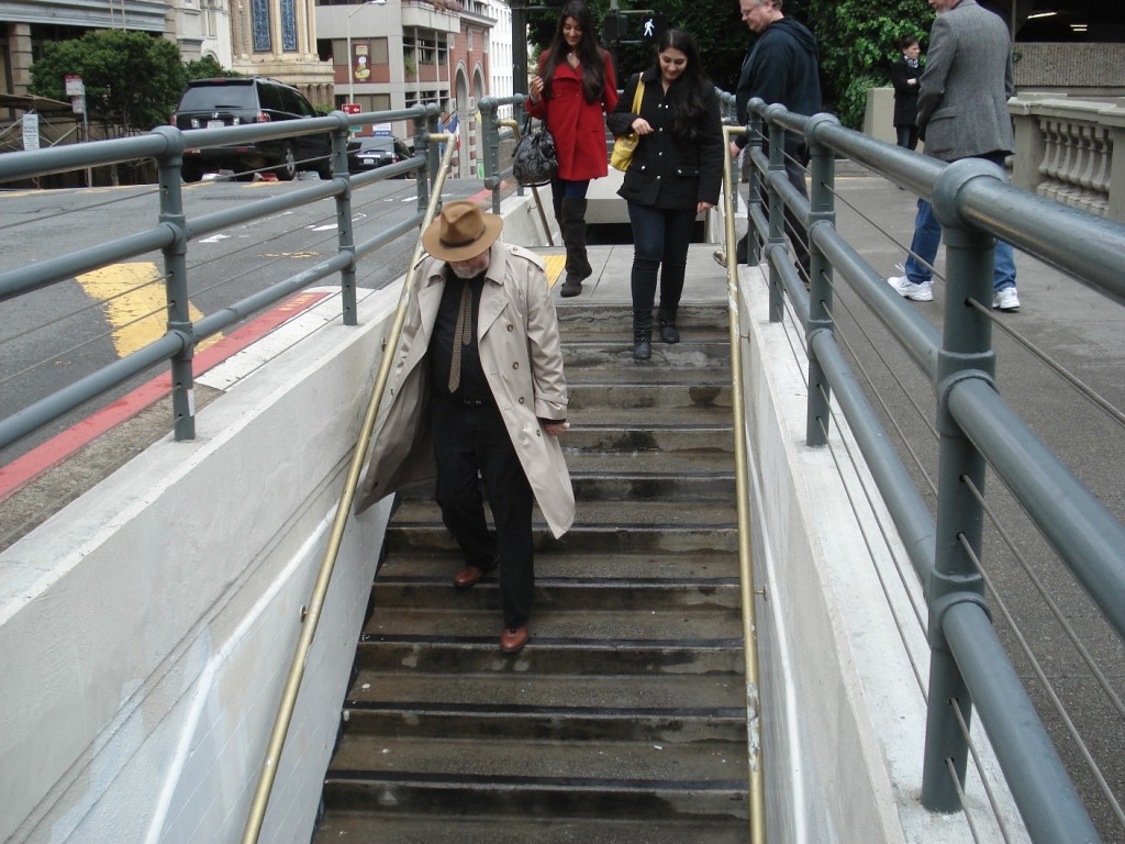 Tour descends steps of Stockton tunnel